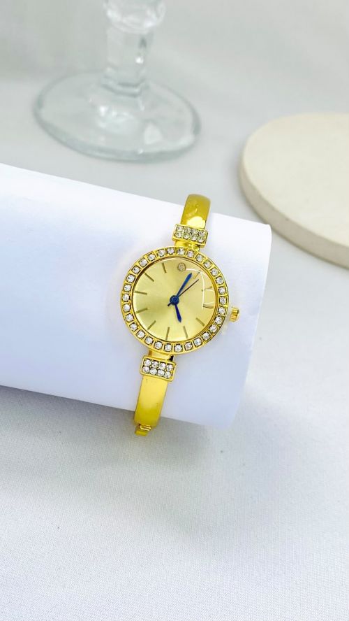 Rel�gio De Pulso Feminino Bracelete de Diamante
