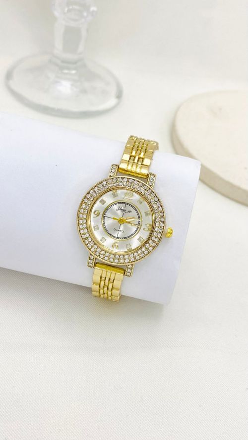 Rel�gio De Pulso Feminino Brilho Delicate