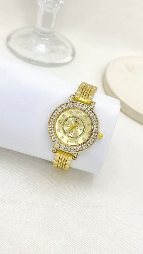Rel�gio De Pulso Feminino Brilho Delicate