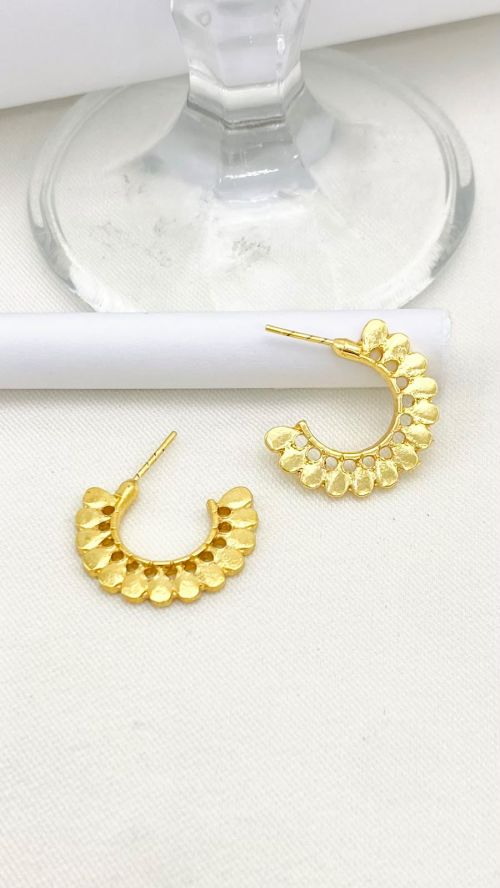 Argola Mini Liz Dourado