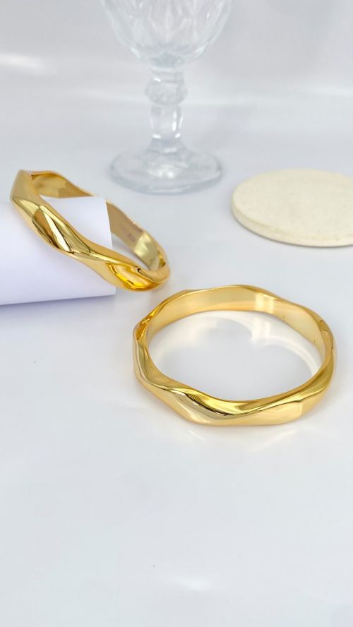 Kit Bracelete Andole Dourado