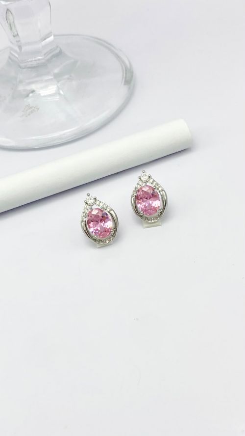 Brinco Gota de Princesa Prata
