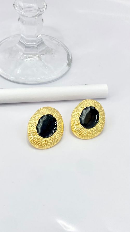 Brinco Versailles Esmaltado Dourado