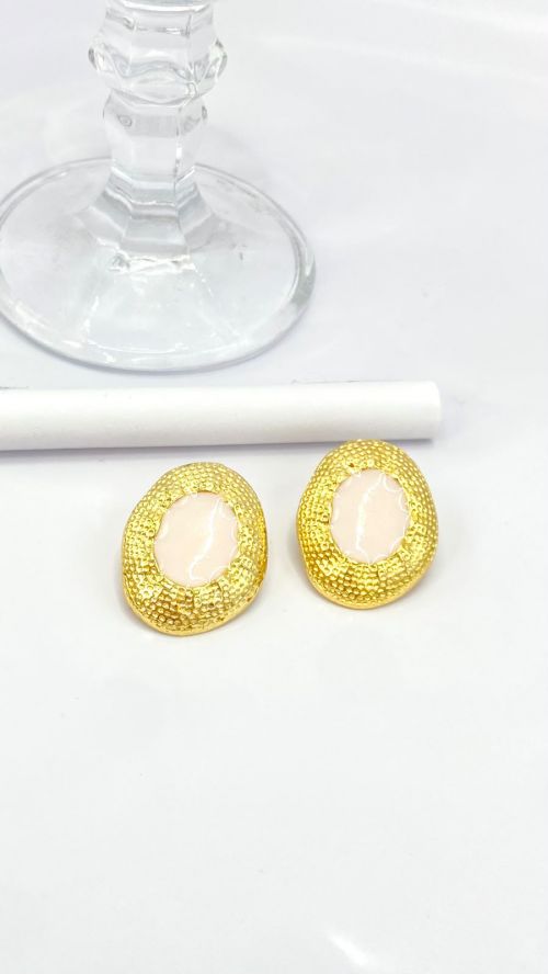 Brinco Versailles Esmaltado Dourado