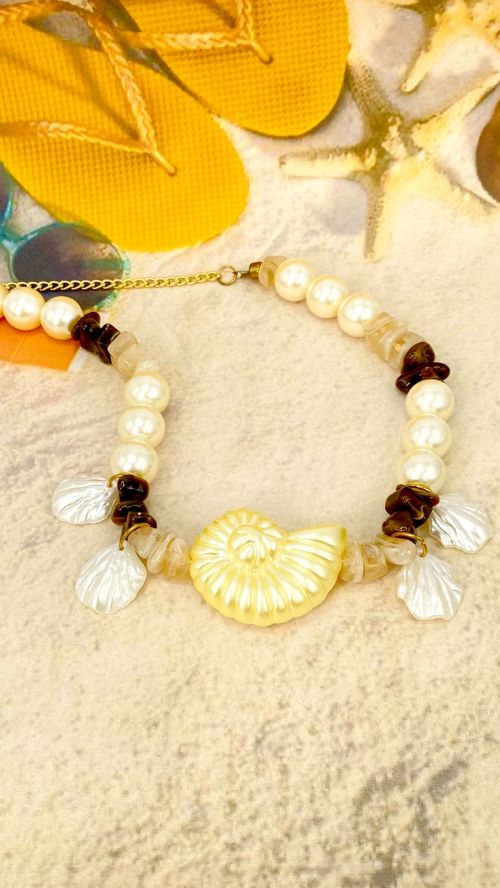 Colar Max Mar Dourado