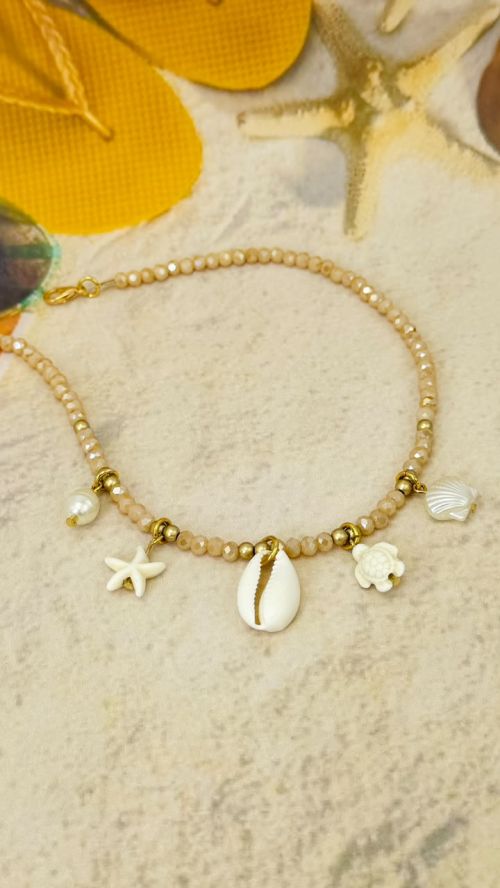 Colar Mar� Serena Dourado