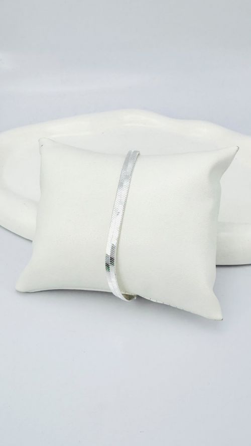 Pulseira Fita M Prata