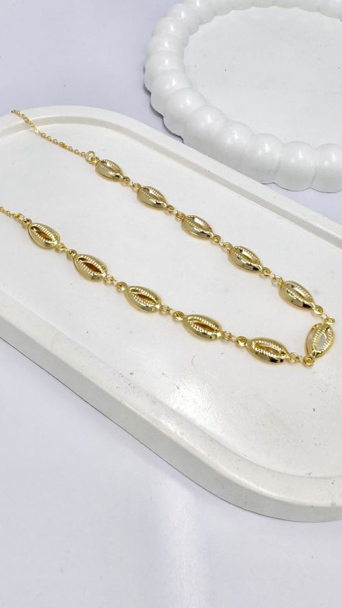 Chocker Concha Marella Dourado