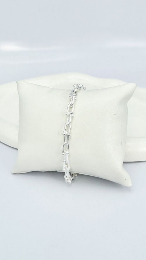 Pulseira Correntaria Prata