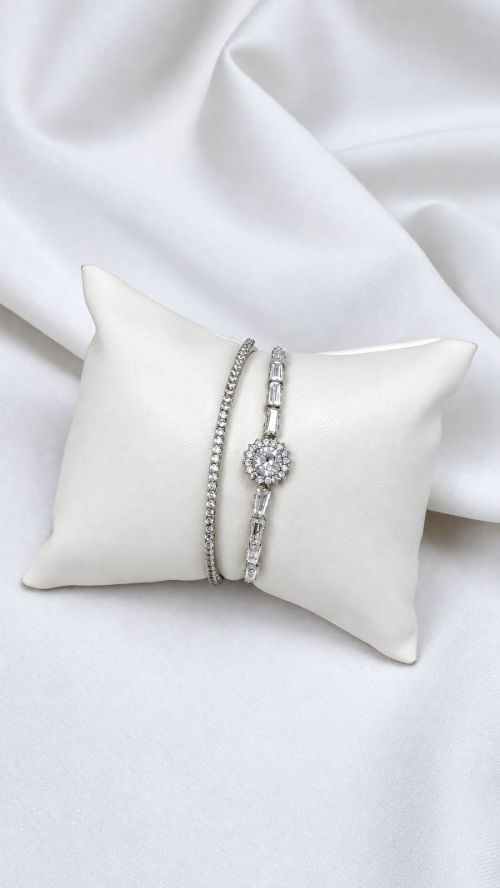 Bracelete Realeza Prata