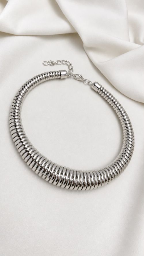 Chocker Aro Puro Luxo Prata