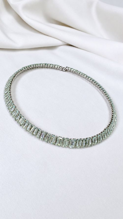 Chocker Aro Colors Baguete Prata