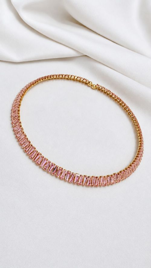 Chocker Aro Colors Baguete Dourado