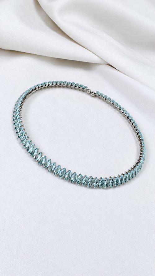 Chocker Aro Colors Navete Prata