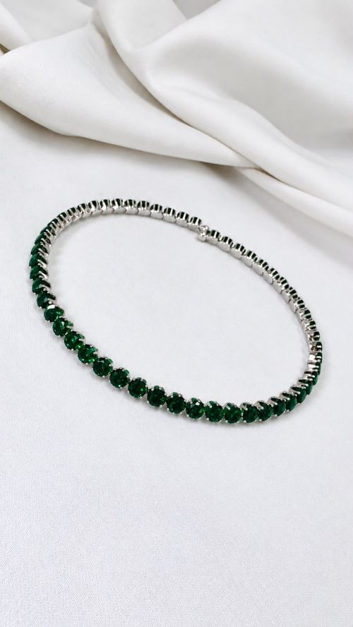 Chocker Aro Colors Redondo Prata