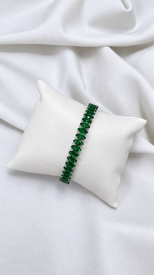Bracelte Aro Navete Prata