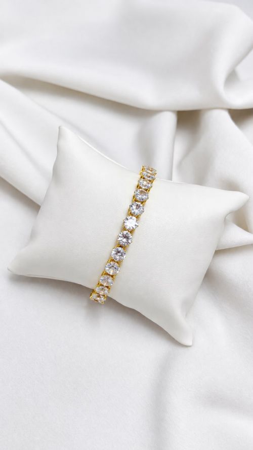 Bracelete Aro Colors Redondo Dourado