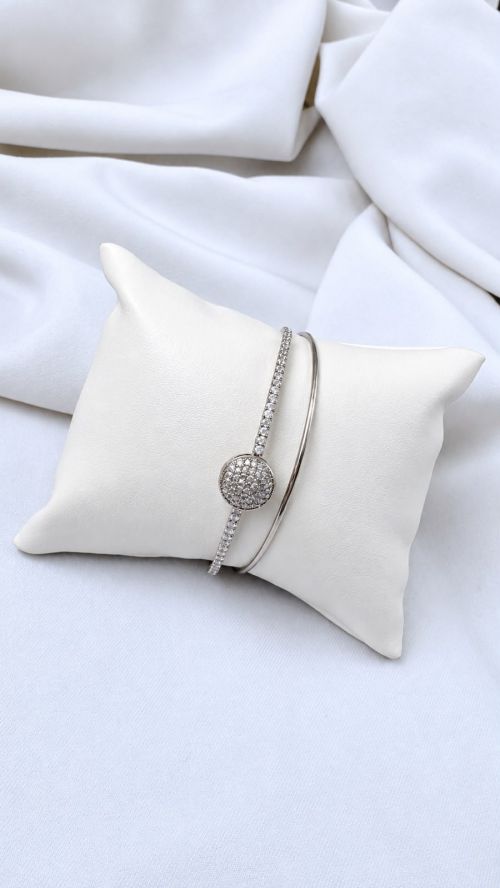 Bracelete Esferico Imperial Prata