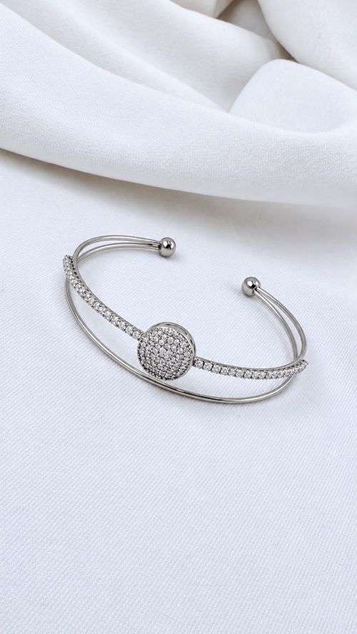 Bracelete Esferico Imperial Prata