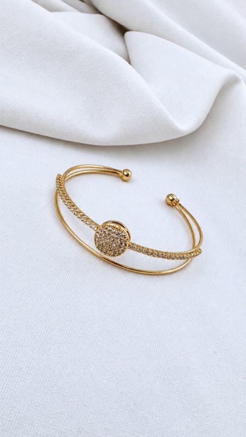 Bracelete Esferico Imperial Dourado