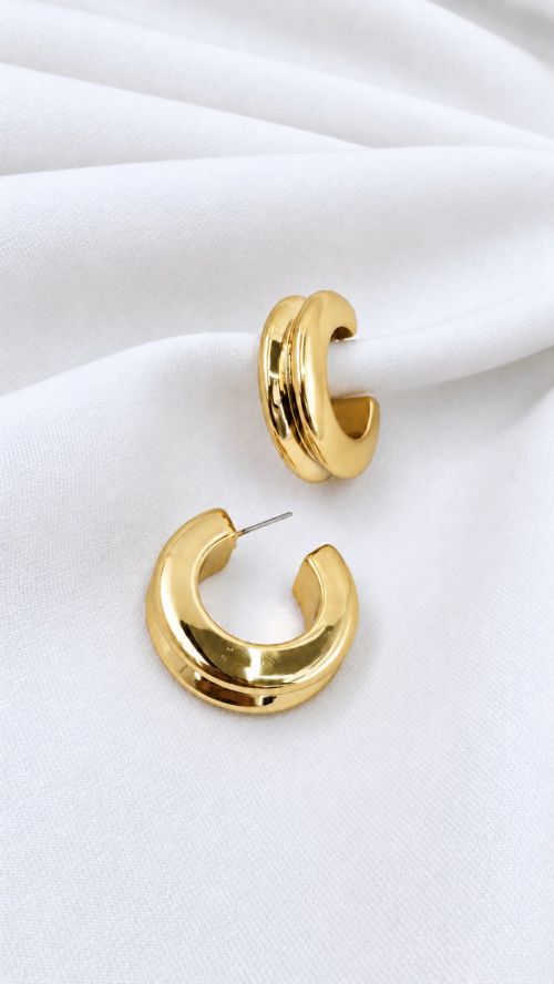 Argola Viena Dourado