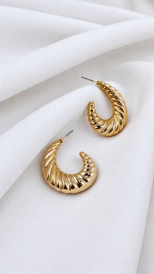 Argola Urban Dourado