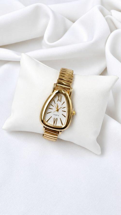 Rel�gio De Pulso Feminino Quartz Flexivel