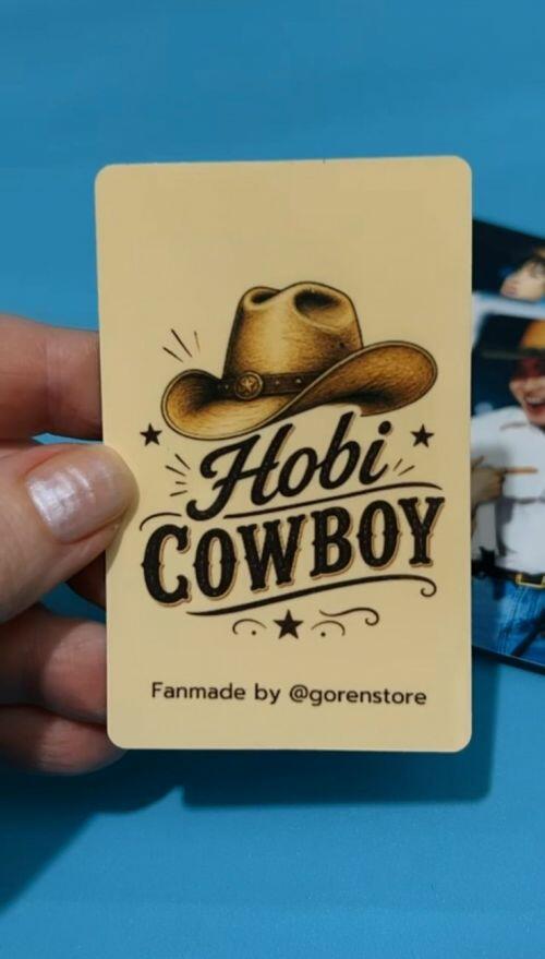 Comprar Photocards Hobi Cowboy Jhope BTS Fanmade - a partir de R$25,00