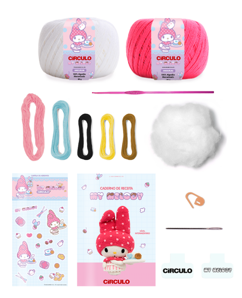 Comprar AMIGURUMI > KIT DE AMIGURUMI > HELLO KITTY