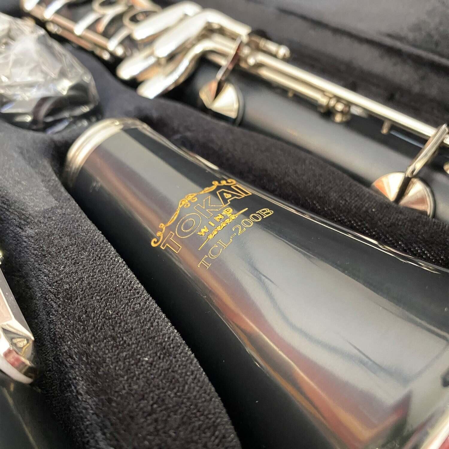 Clarinete Sib Tokai HCL-102B - Performance Profissional - a partir