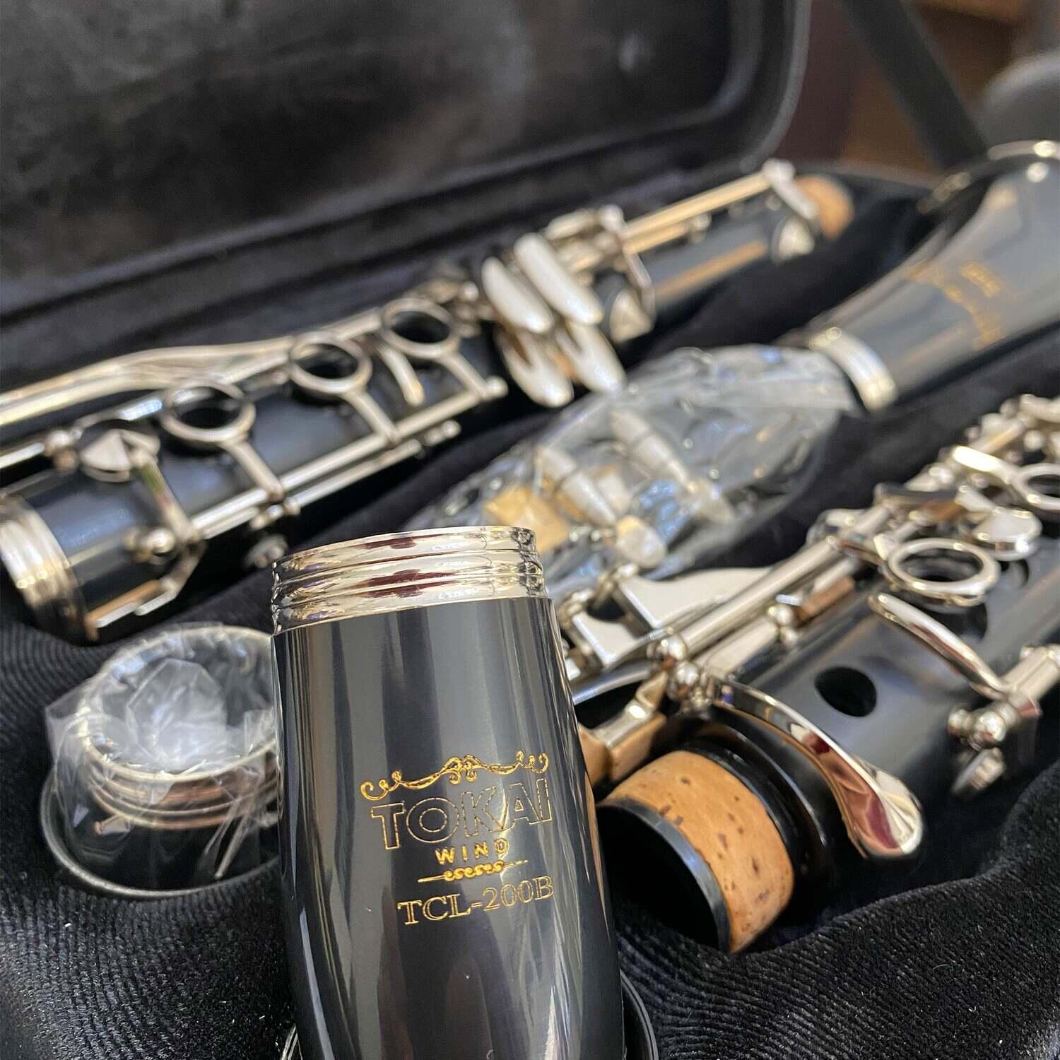 Clarinete Sib Tokai HCL-102B - Performance Profissional - a partir