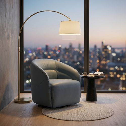 Poltrona Girat�ria de Balan�o Milo Z394 - Idea Relax