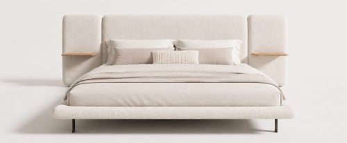 Cama Lux Queen em tecido - By Dualle Design