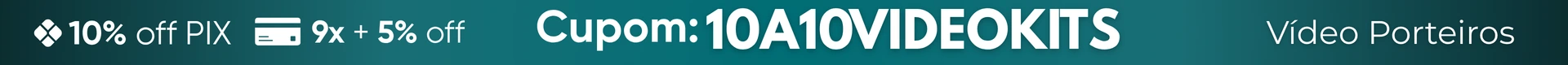 Banner Tarja 10A10 V�deo Porteiro