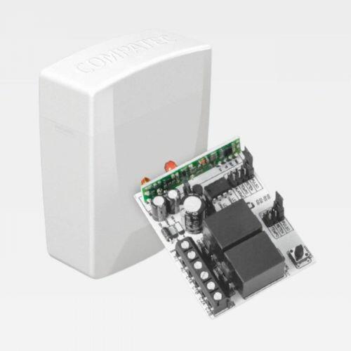 Receptor MP 300 Alarme/Port�o Eletr�nico 2 Canais Compatec