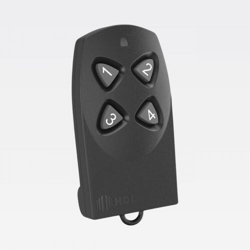 Controle Remoto ID-3K HDL 433MHz Preto HDL 90.02.25.010