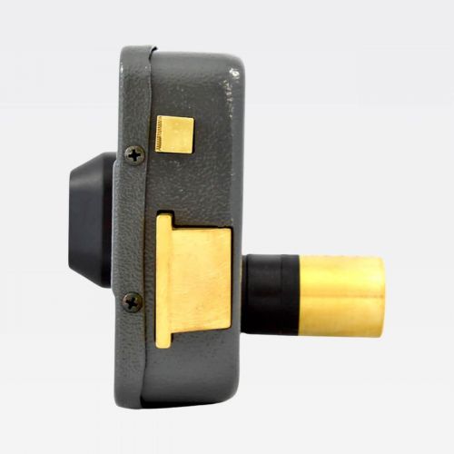 Fechadura El�trica HDL C90 STD AD Dupla Externa Port�o Abertura para Dentro Cinza 90.01.03.029
