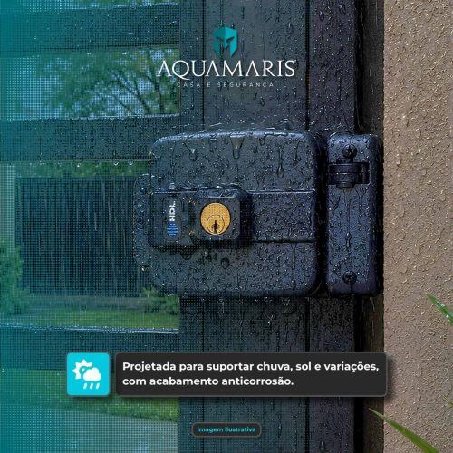 Fechadura El�trica C90 PRO AD HDL Bot�o Ajust�vel 31-87mm Preta 90.01.03.042