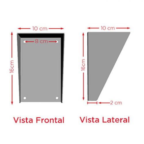 Protetor Sensor Alarme Externo A�o Carbono Galvanizado Prateado