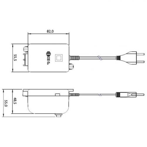 Fonte TRA-400 HDL 12V 500mA com Bot�o Bivolt 90.02.01.084