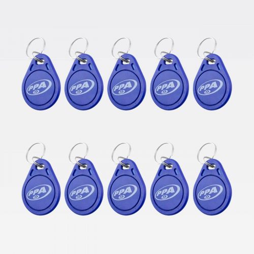 Kit 10 Tags RFID 125KHz Para Porteiros Eletr�nicos HDL F12 F20 ID-3K C-90