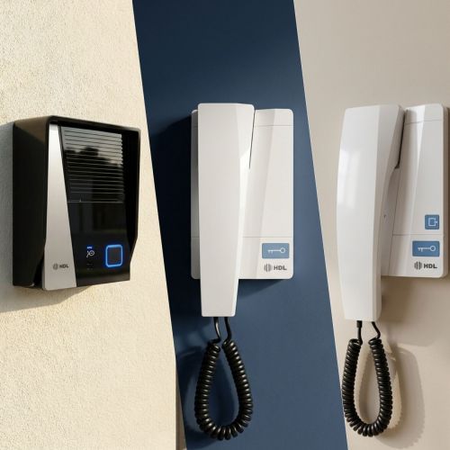 Kit Interfone HDL F8 2 Pontos c/ LED Azul Bivolt HDL Advance