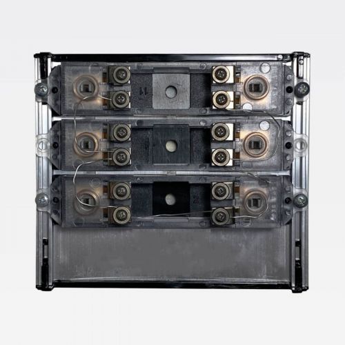 M�dulo 6 Bot�es Porteiro Eletr�nico Coletivo HDL MP-MOD 6 Alum�nio/ABS 90.02.01.526