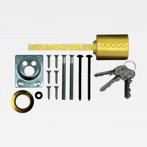 Fechadura El�trica C90 PRO AF HDL Bot�o Ajust�vel Abertura Externa Branca 90.01.03.047