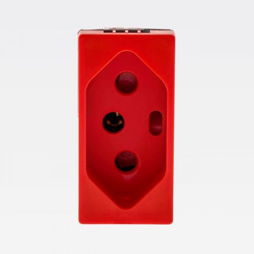 M�dulo Tomada 20A PIAL Plus+ 2P+T Bivolt Vermelho Legrand 615079VM