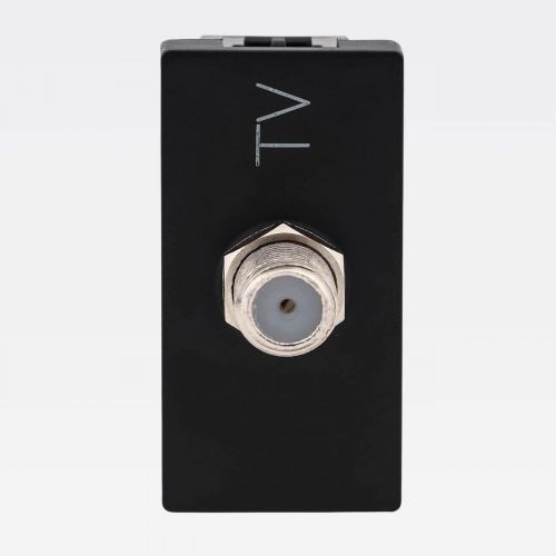 M�dulo Tomada Antena TV Tipo F PIAL Plus+ Preto Legrand 615030PT