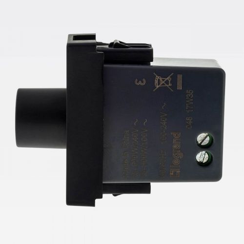 M�dulo Dimmer LED PIAL Plus+ Bivolt Preto Legrand 611037PT
