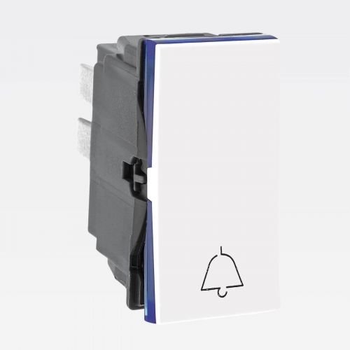 M�dulo Interruptor Pulsador Campainha PIAL Plus+ 2A 250V Branco Legrand 611012BC