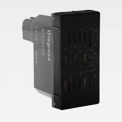 Módulo Campainha Cigarra PIAL Plus+ 127V Preto Legrand 611040PT