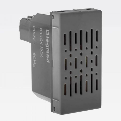 M�dulo Campainha Cigarra PIAL Plus+ 220V Cinza Legrand 611041CZ